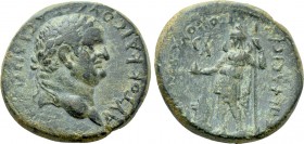 LYDIA. Sardis. Vespasian (69-79). Ae. T. Fl. Eisigonos, strategos.