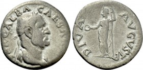 GALBA (68-69). Denarius. Rome.