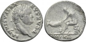 TITUS (Caesar, 69-79). Denarius. Rome.