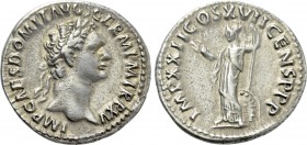 DOMITIAN (81-96). Denarius. Rome.