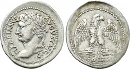 HADRIAN (117-138). Cistophorus. Smyrna(?).