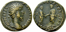 LUCIUS VERUS (161-169). Dupondius. Rome.