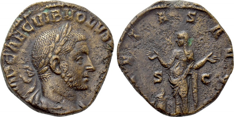 VOLUSIAN (251-253). Sestertius. Rome. 

Obv: IMP CAE C VIB VOLVSIANO AVG. 
La...