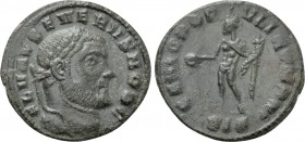 SEVERUS II (Caesar, 305-306). Quarter Follis. Siscia.