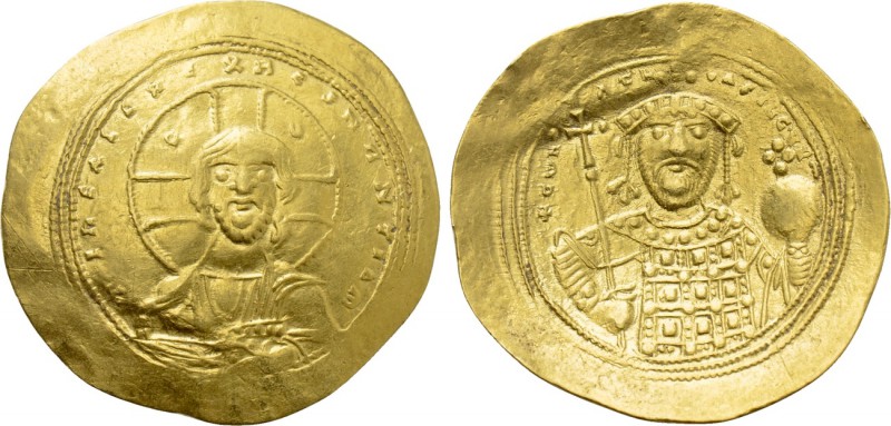 CONSTANTINE IX MONOMACHUS (1042-1055). GOLD Histamenon Nomisma. Constantinople. ...