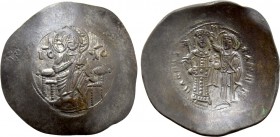 MANUEL I COMNENUS (1143-1180). BI Aspron Trachy. Constantinople.