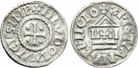CAROLINGIANS. Louis the Pious (As Emperor Louis I, 814-840). Denier. Uncertain mint, possibly Dorestad.