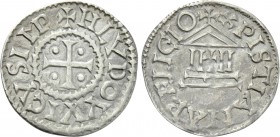 CAROLINGIANS. Louis the Pious (As Emperor Louis I, 814-840). Denier. Uncertain mint, possibly Venice.