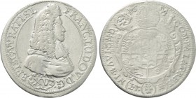GERMANY. Breslau. Franz Ludwig Pfalzgraf von Neuburg (Prince-Bishop, 1683-1732). 15 Kreuzer (1694-LPH).