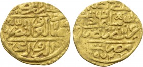 OTTOMAN EMPIRE. Salim II (AH 974-982 / 1566-1574 AD). GOLD Sultani. Misr (Cairo). Dated AH 974 (1566/7).