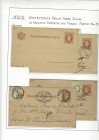 Collection of Austrian Stamps and Postal History: 1876-1888 .