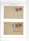 Collection of Austrian Stamps and Postal History: 1922-1928.
