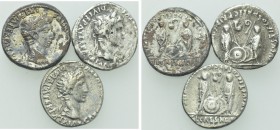 3 Denari of Augustus; Including 1 Fouree.
