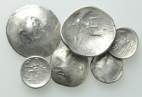 6 Celtic Coins.
