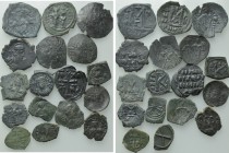 17 Byzantine Coins.