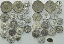 17 Roman Coins and Seals.