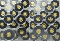 18 Gold Coins (18 x 0.5 gr 0.585).