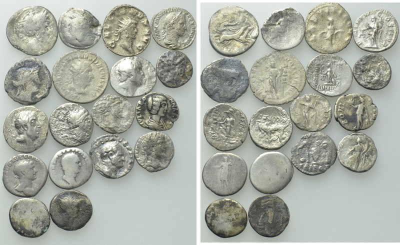 18 Silver Coins. 

Obv: .
Rev: .

. 

Condition: See picture.

Weight: ...