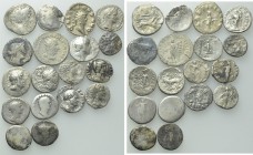 18 Silver Coins.