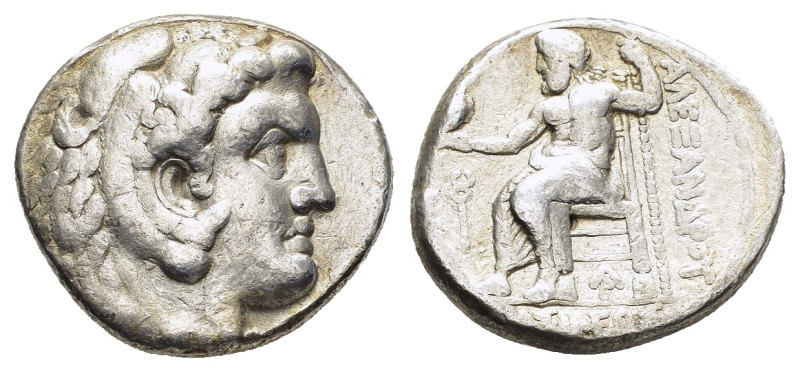 KINGS of MACEDON. Alexander III The Great.(336-323 BC). Arados.Tetradrachm.

Obv...