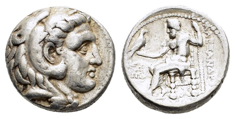 KINGS of MACEDON. Alexander III The Great.(336-323 BC).Babylon.Tetradrachm. 

Ob...