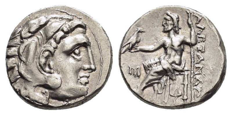 KINGS of MACEDON. Alexander III The Great.(336-323 BC). Abydos.Drachm.

Obv : He...