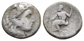 KINGS of MACEDON. Alexander III The Great.(336-323 BC). Drachm.

Condition : Good very fine.

Weight : 3.91 gr
Diameter : 15 mm