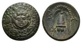 KINGS of MACEDON. Philip III Arrhidaios.(323-317 BC).Salamis.Ae.

Condition : Good very fine.

Weight : 4.2 gr
Diameter : 16 mm