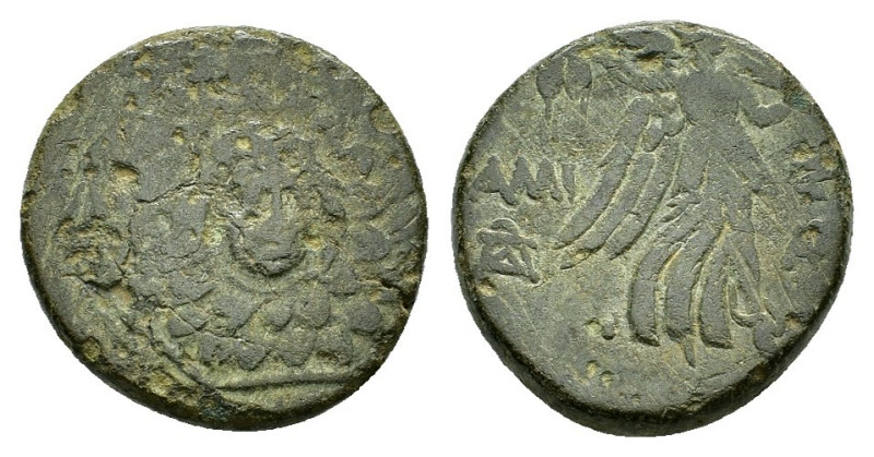 PONTOS. Amisos.(Circa 85-65 BC). Time of Mithradates VI Eupator.Ae.

Condition :...