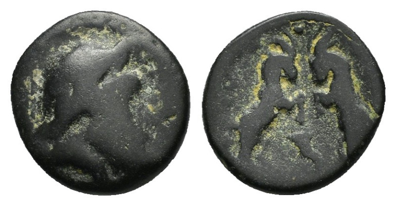 PISIDIA. Sagalassus.(Circa 1st century BC).Ae.

Obv : Laureate head of Zeus.

Re...