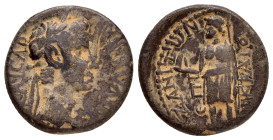 PHRYGIA. Aezani. Claudius (41-54). Ae. 

Condition : Good very fine.

Weight : 4.6 gr
Diameter : 19 mm