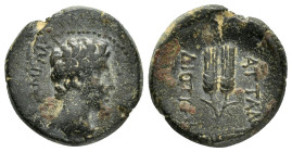 PHRYGIA. Apamea. Augustus (27 BC-14 AD). Ae. 

Condition : Good very fine.

Weight : 5.5 gr
Diameter : 19 mm