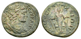 PHRYGIA. Eumenea. Pseudo-autonomous.Ttime of Philip I.( (244-249).Ae.

Condition : Good very fine.

Weight : 10.3 gr
Diameter : 22 mm