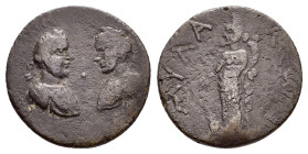 CARIA. Mylasa. Antoninus Pius and Marcus Aurelius.(138-161).Ae.

Unpublished? Not on RPC online

Condition : Good very fine.

Weight : 15.9 gr
Diamete...