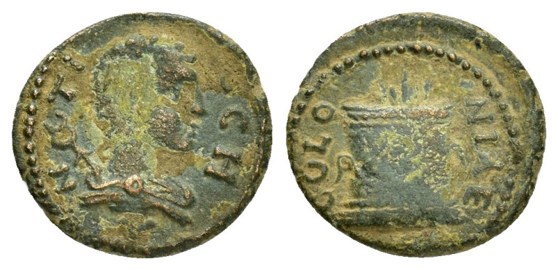 PISIDIA. Antioch. Pseudo-autonomous.Time of Antoninus Pius (138-161). Ae.

Condi...