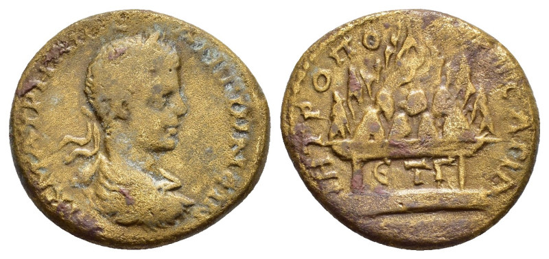 CAPPADOCIA. Caesarea. Elagabalus (218-222). Ae. 

Condition : Good very fine.

W...