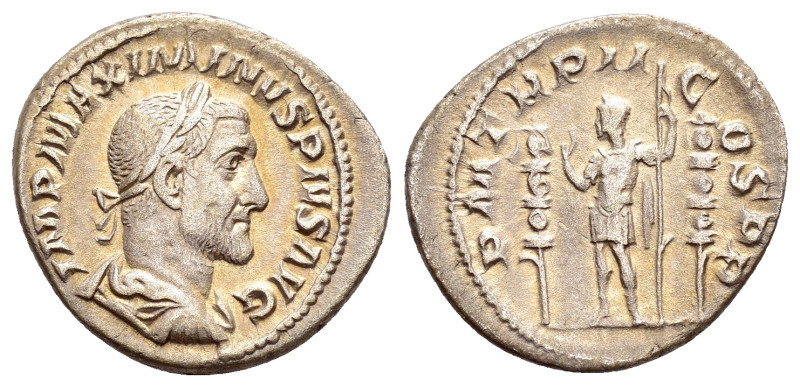 MAXIMINUS THRAX (235-238).Rome.Denarius.

Obv : IMP MAXIMINVS PIVS AVG.
Laureate...