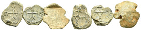 BYZANTINE LEAD SEAL.(Circa 7th-11th Century).Pb.

Condition : Good very fine.

Weight : gr
Diameter : mm
