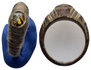 ANCIENT ROMAN BRONZE RING.(3rd–4th centuries).Ae.

Condition : Good very fine.

Weight : gr
Diameter : 22 mm