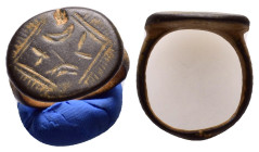 ANCIENT ROMAN BRONZE RING.(3rd–4th centuries).Ae.

Condition : Good very fine.

Weight : gr
Diameter : 21 mm