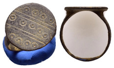 ANCIENT ROMAN BRONZE RING.(3rd–4th centuries).Ae.

Condition : Good very fine.

Weight : gr
Diameter : 20 mm