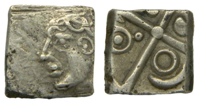 Galia (Francia). Sotiates (Nouvelle-Aquitaine). Dracma. Siglos II-I a.C. 2,60 gr...