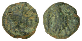 Galia (Francia). Massalia (Marsella). Pequeño bronce Romano. Reverso: Aguila (PBM 85)
BC