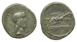 Gens Calpurnia 90-89 a.C. Denario. Roma. (FFC 311) Ar 3,90 19 mm.
MBC+