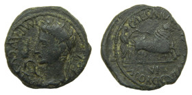 Caesar Augusta. Zaragoza. As. 27 a.C a 14 d.C. AB324
MBC