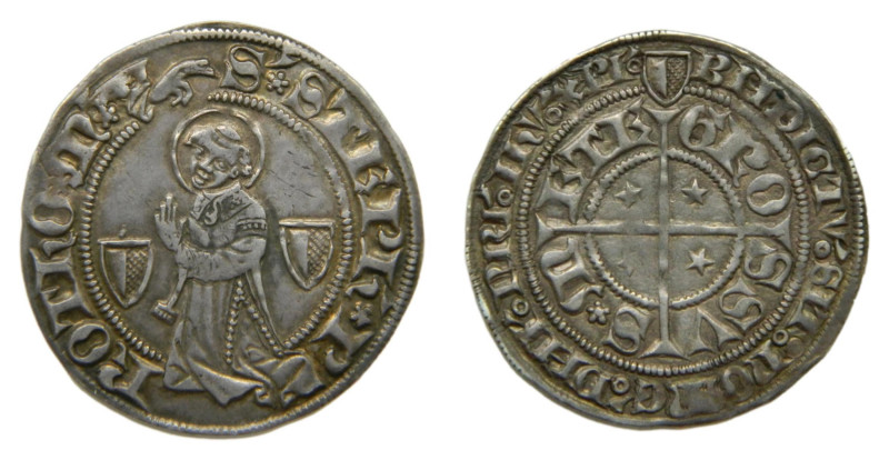 Francia / France 1659-1660. Gros. Metz. Siglos XIV-XV. Boudeav. Ar 2,81 gr. 
EB...