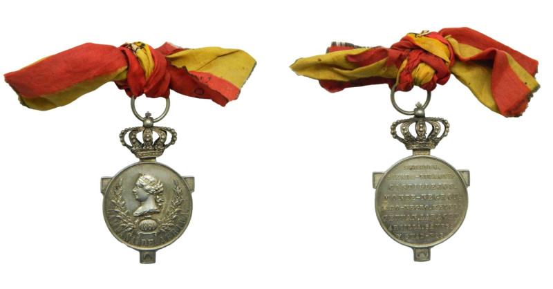 Medalla de Honor. Africa (10,5,1860). Distinción a las fuerzas que intervinieron...