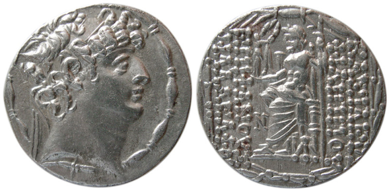 SELEUKID EMPIRE, Philip I Philadelphos. Circa 95/4-76/5 BC. AR Tetradrachm (15.7...