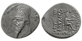 KINGS of PARTHIA, Mithradates II, 121-91 BC. AR drachm. RRR.