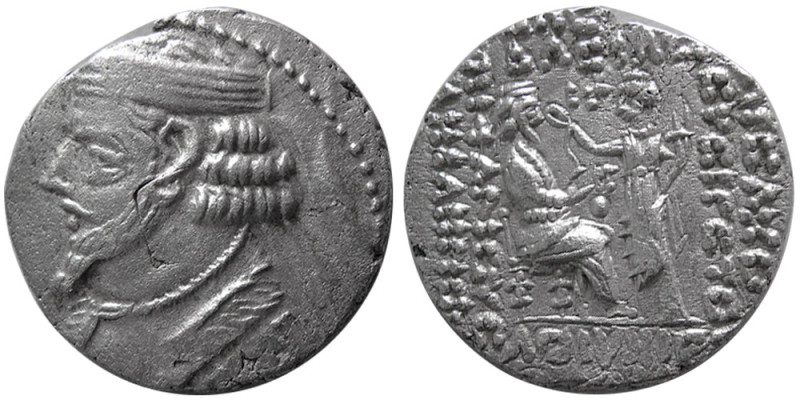 KINGS of PARTHIA, Phraates IV (38/7-2 BC). AR Tetradrachm (14.63 gm; 26 mm). Sel...